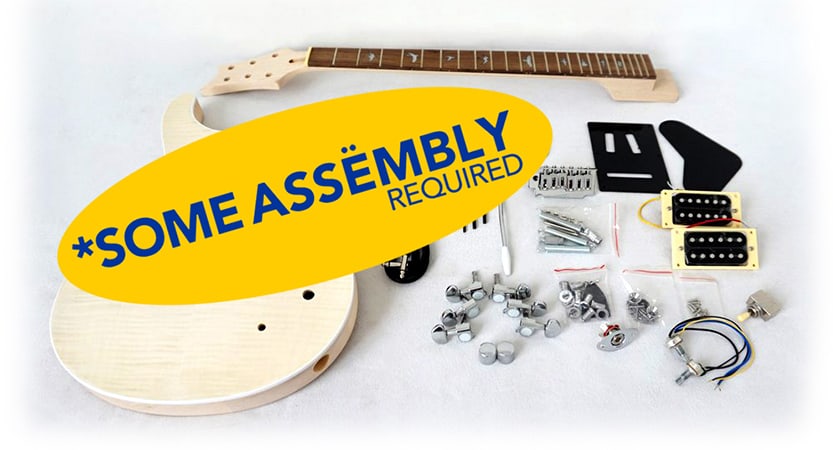 Electric Guitar kits – Are they the IKEA of guitars?