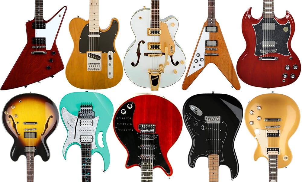 Electric Guitars Body Shapes and Styles