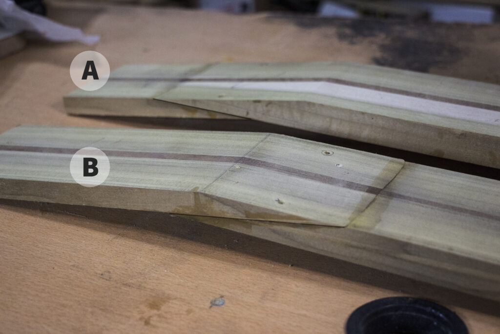 What is a Scarf Joint on Guitars and How to Cut and Glue It? Electric